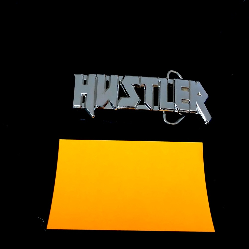 Vintage “Hustler” Belt Buckle